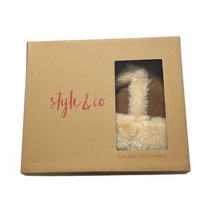 Style & Co. Genuine Suede Boots